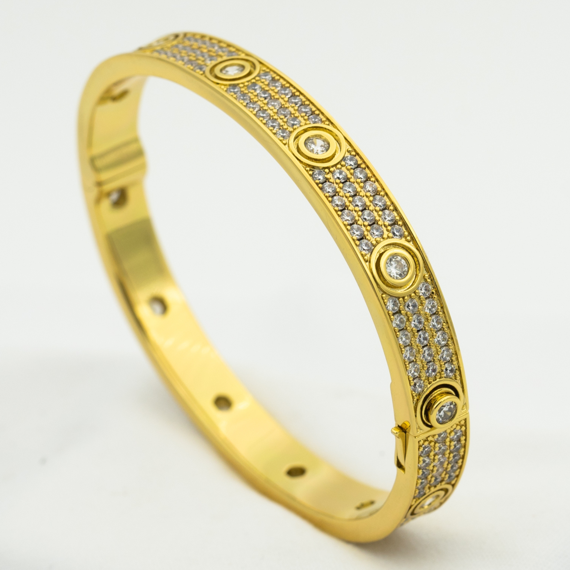 Bracelet Love Diamonds Paved CR